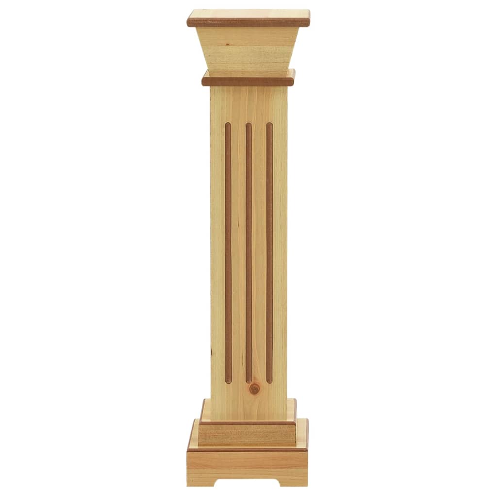 vidaXL Suport plante clasic în formă stâlp pătrat lemn 17x17x66 cm MDF