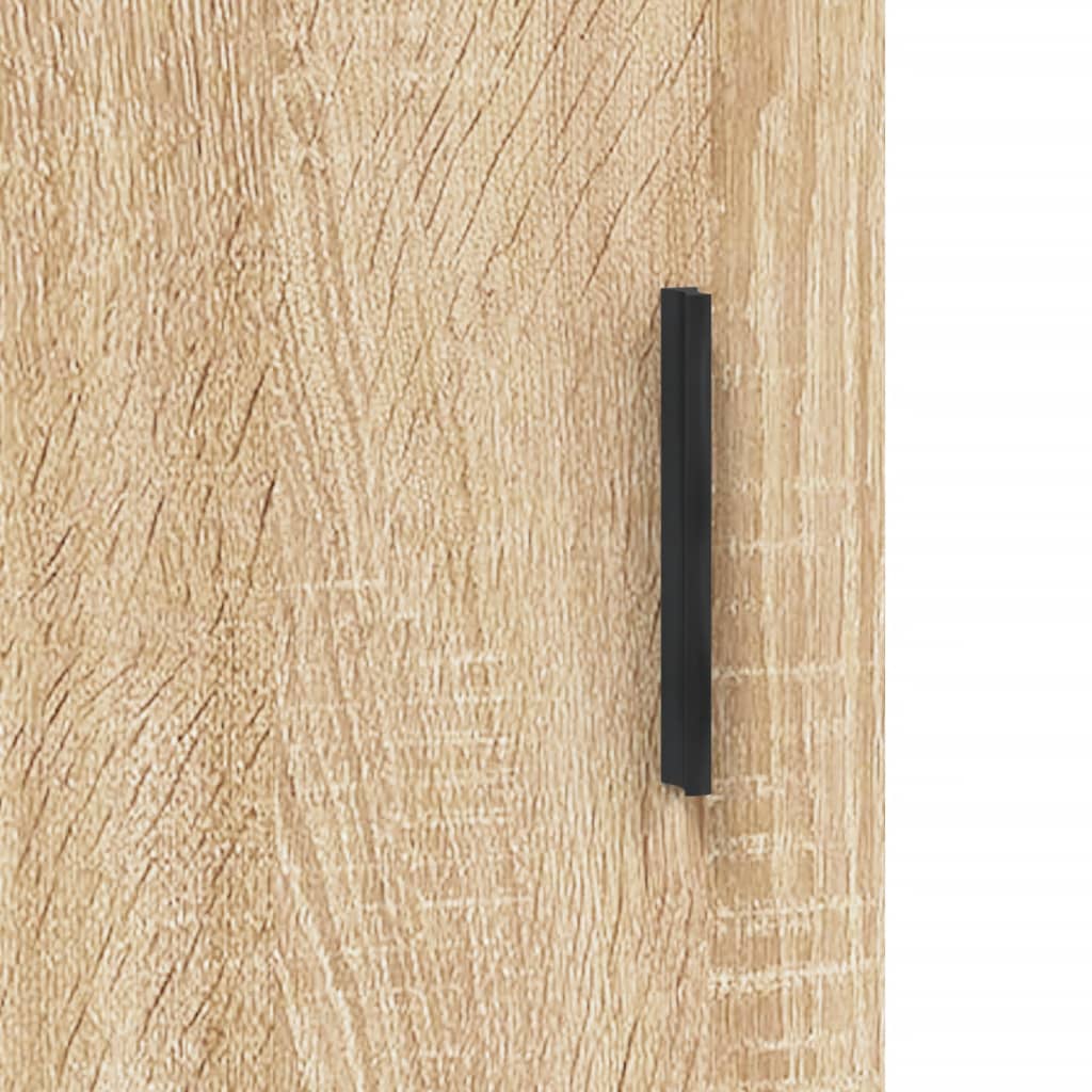 vidaXL Noptiere, 2 buc., stejar sonoma, 40x40x50 cm, lemn compozit