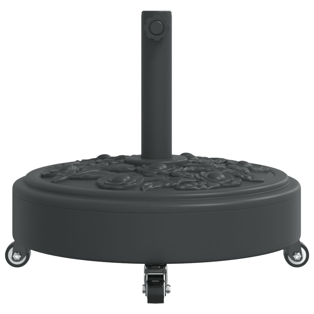 vidaXL Suport umbrelă pentru stâlpi Ø38 / 48 mm, 27 kg, rotund