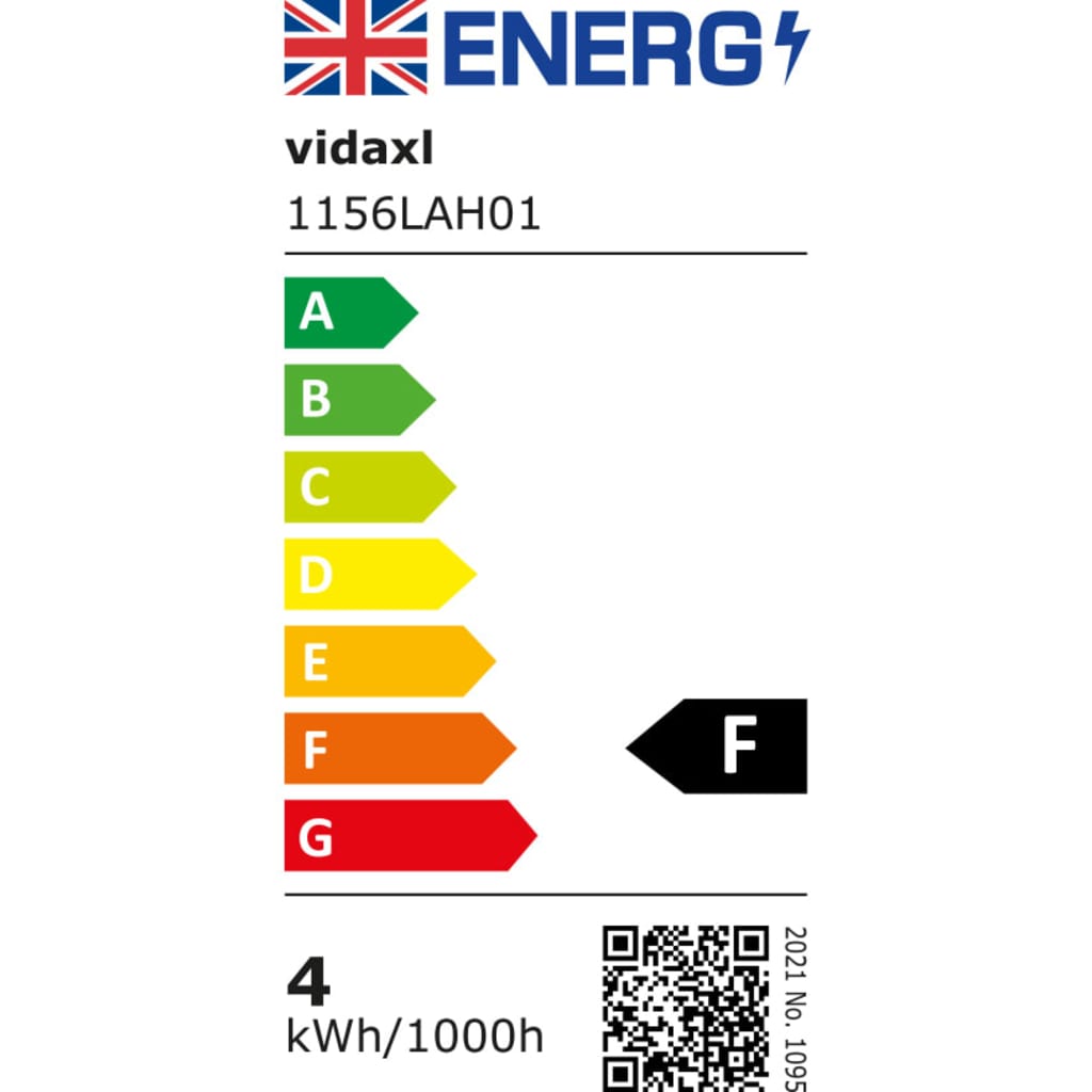 vidaXL Lustră cu 3 becuri LED cu filament, 12 W