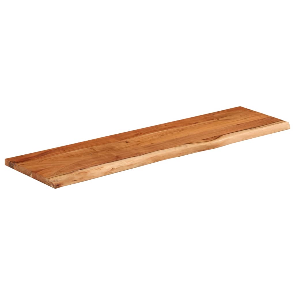 vidaXL Raft perete 90x30x2,5 cm dreptunghiular lemn acacia margine vie