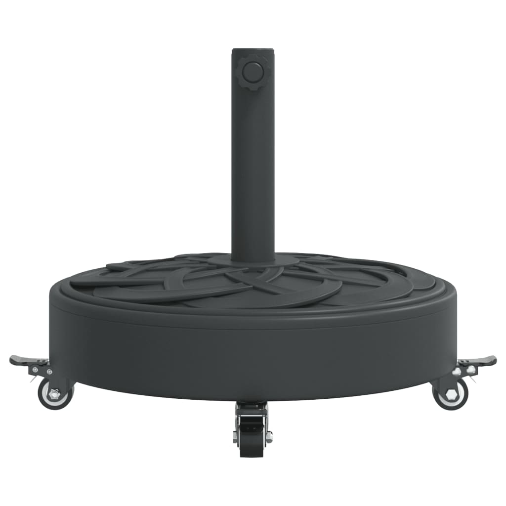 vidaXL Suport umbrelă pentru stâlpi Ø38 / 48 mm, 27 kg, rotund