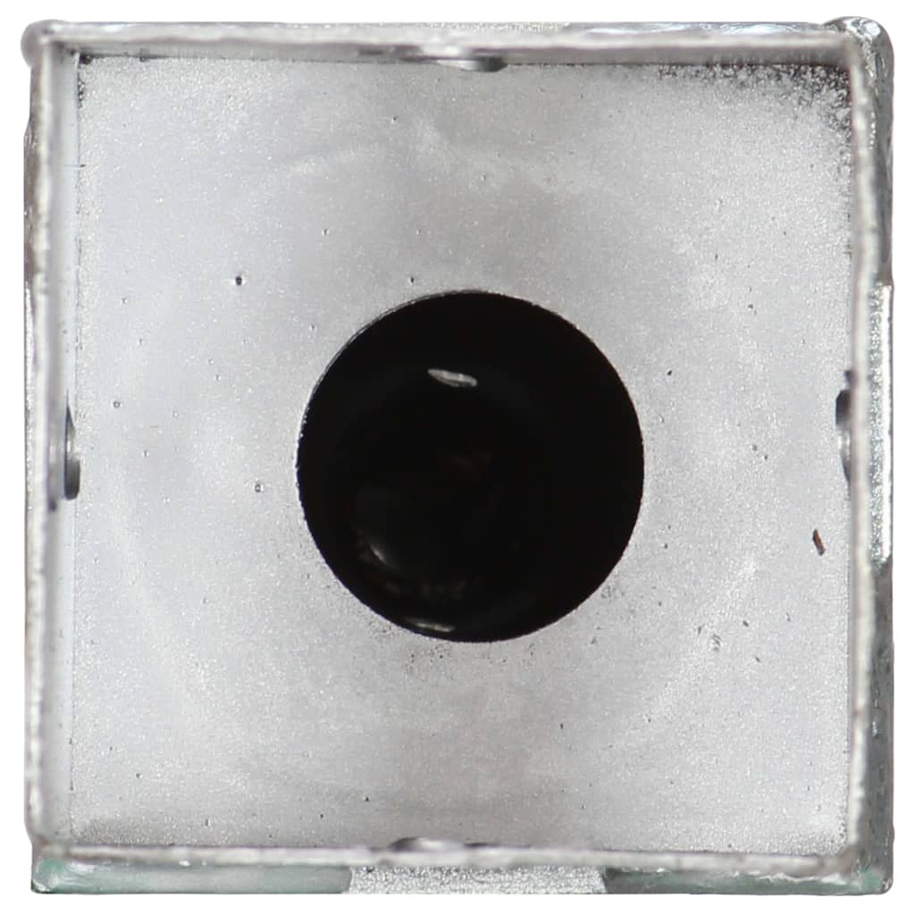vidaXL Țăruși de sol, 6 buc., argintiu, 8x8x57 cm, oțel galvanizat