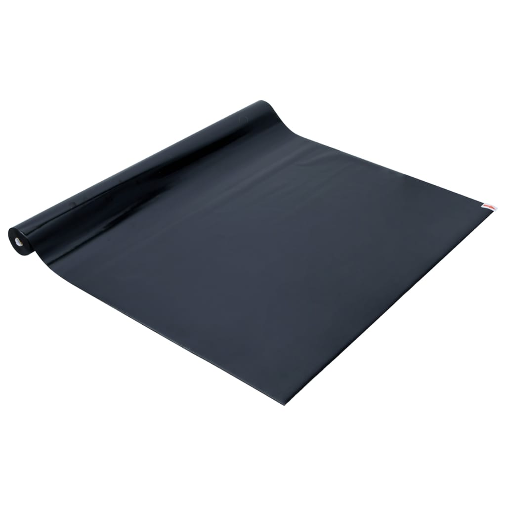 vidaXL Folie pentru fereastră statică, negru mat, 60x2000 cm, PVC