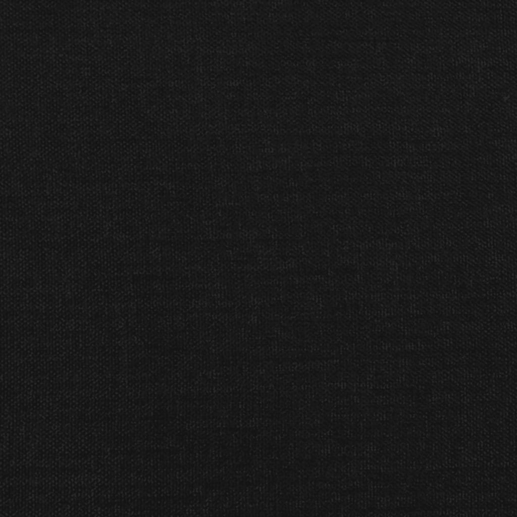 vidaXL Saltea cu arcuri buzunar de copii, negru 80x160 cm textil