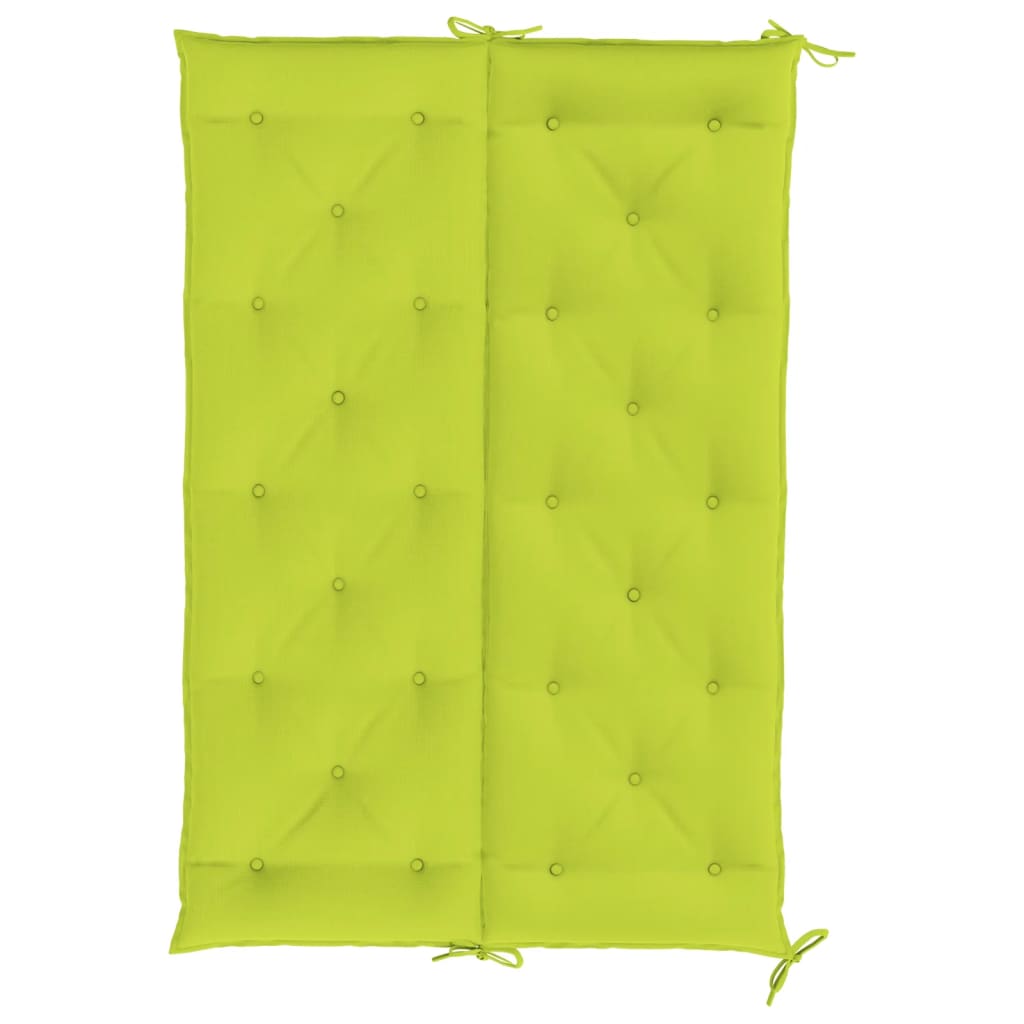 vidaXL Pernă bancă grădină, verde aprins 150x(50+50)x7cm textil oxford