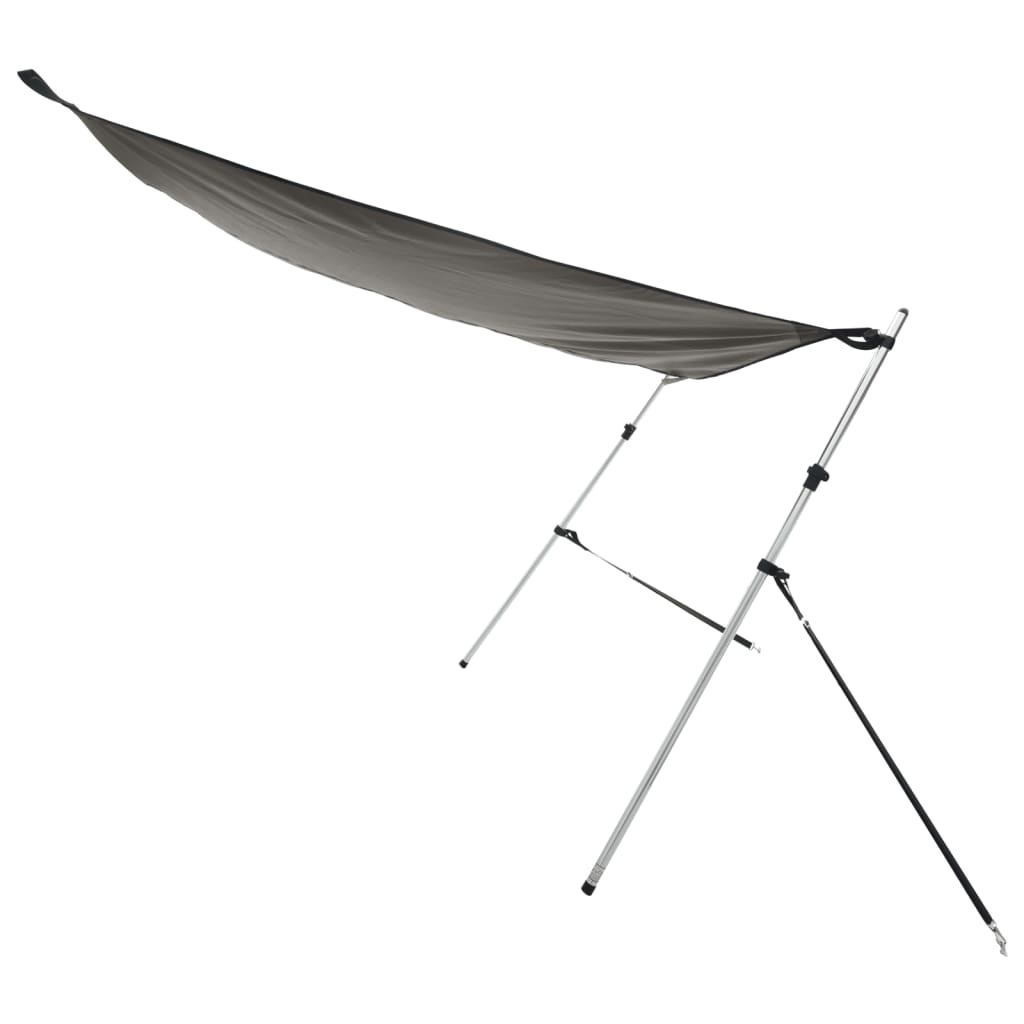 vidaXL Set extensie parasolar T-Top gri antracit 170x170x(113-182,5)cm