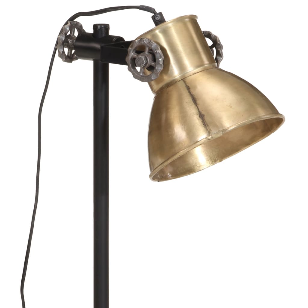 vidaXL Lampă de birou 25 W, alamă antichizată, 15x15x55 cm, E27
