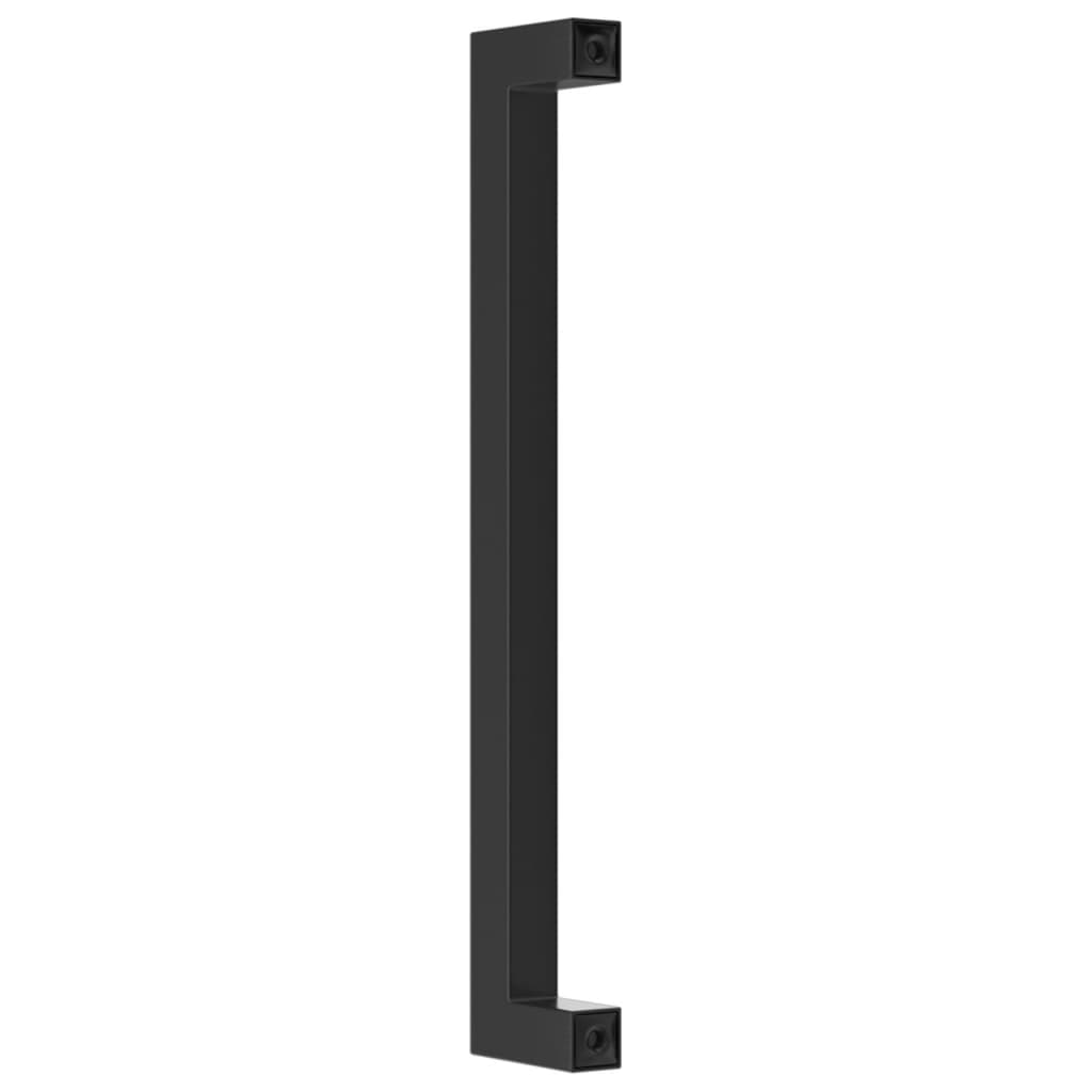 vidaXL Mânere de dulap, 20 buc., negru, 192 mm, oțel inoxidabil
