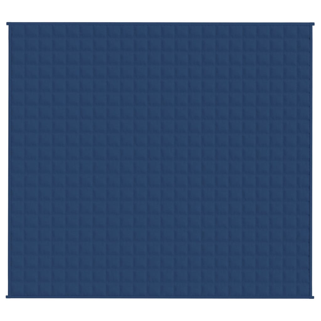 vidaXL Pătură grea, albastru, 200x220 cm, 9 kg, material textil