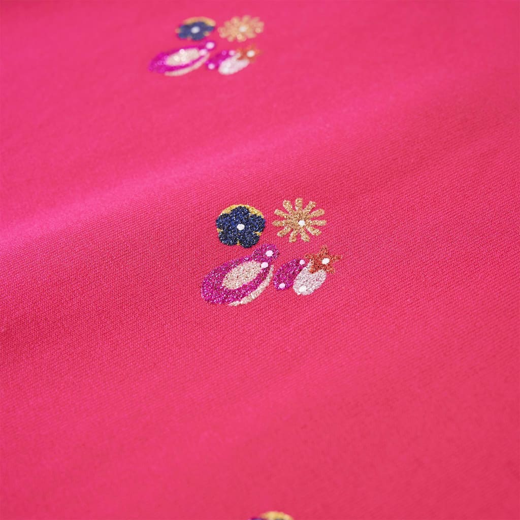 Bluzon pentru copii, roz aprins, 128