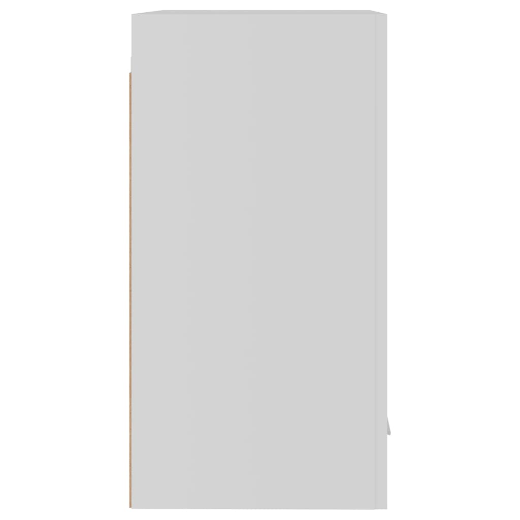 vidaXL Dulap suspendat, alb, 39,5 x 31 x 60 cm, lemn prelucrat