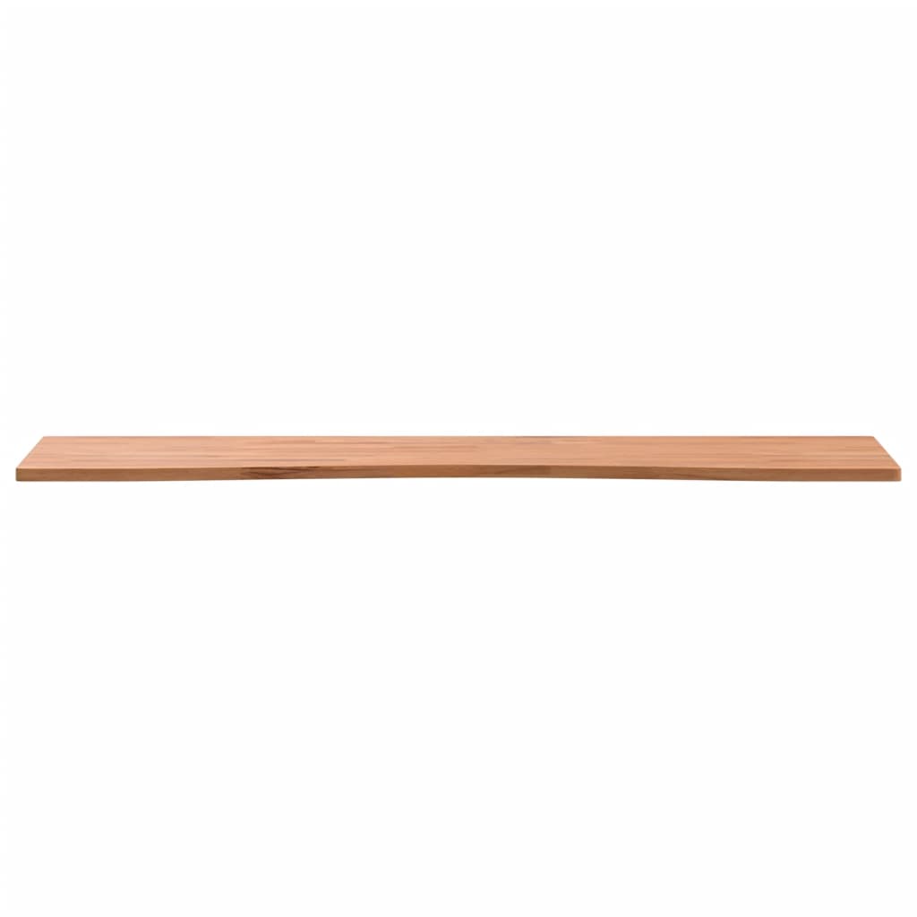 vidaXL Blat de birou, 100x(45-50)x1,5 cm, lemn masiv de fag