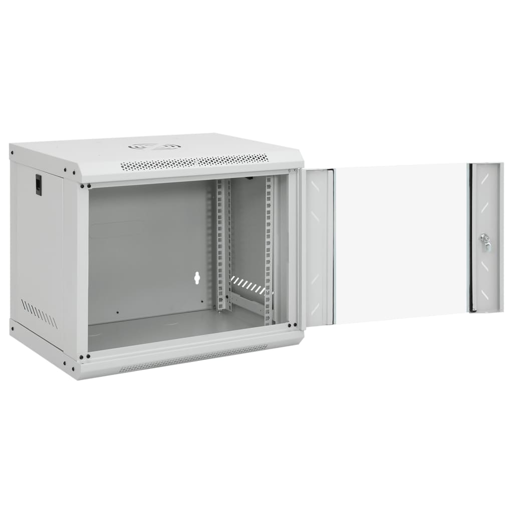 vidaXL Dulap de server montat pe perete, 9U, 19" IP20, 53x40x45 cm