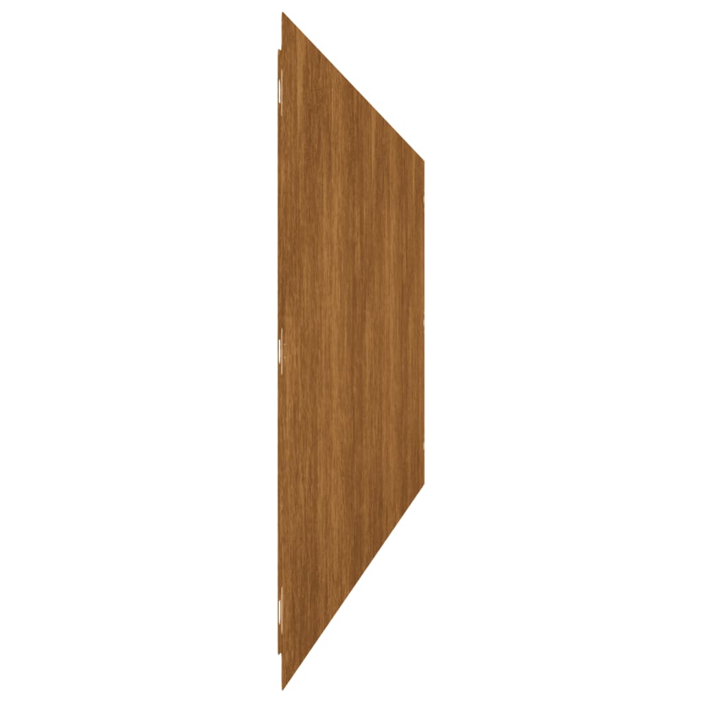 vidaXL Borduri de gazon 10 buc. 25x103 cm oțel Corten flexibil