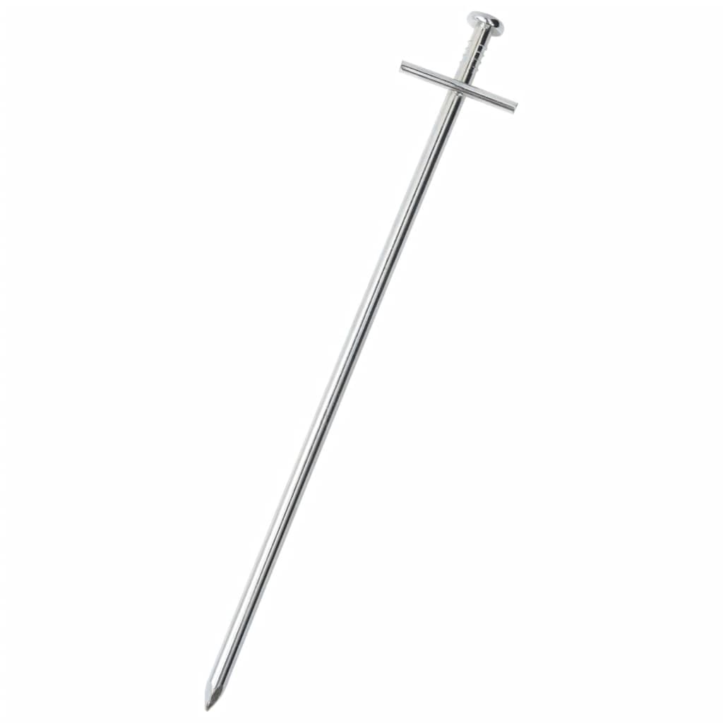 vidaXL Țăruși de cort, 24 buc., 23 cm, Ø6 mm, oțel galvanizat