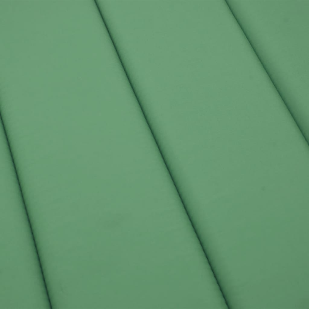 vidaXL Pernă de șezlong, verde, 200x70x3 cm, textil oxford