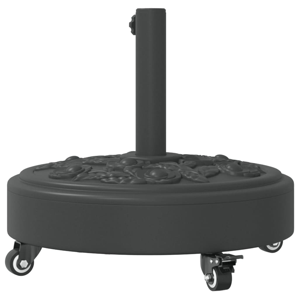 vidaXL Suport umbrelă pentru stâlpi Ø38 / 48 mm, 27 kg, rotund