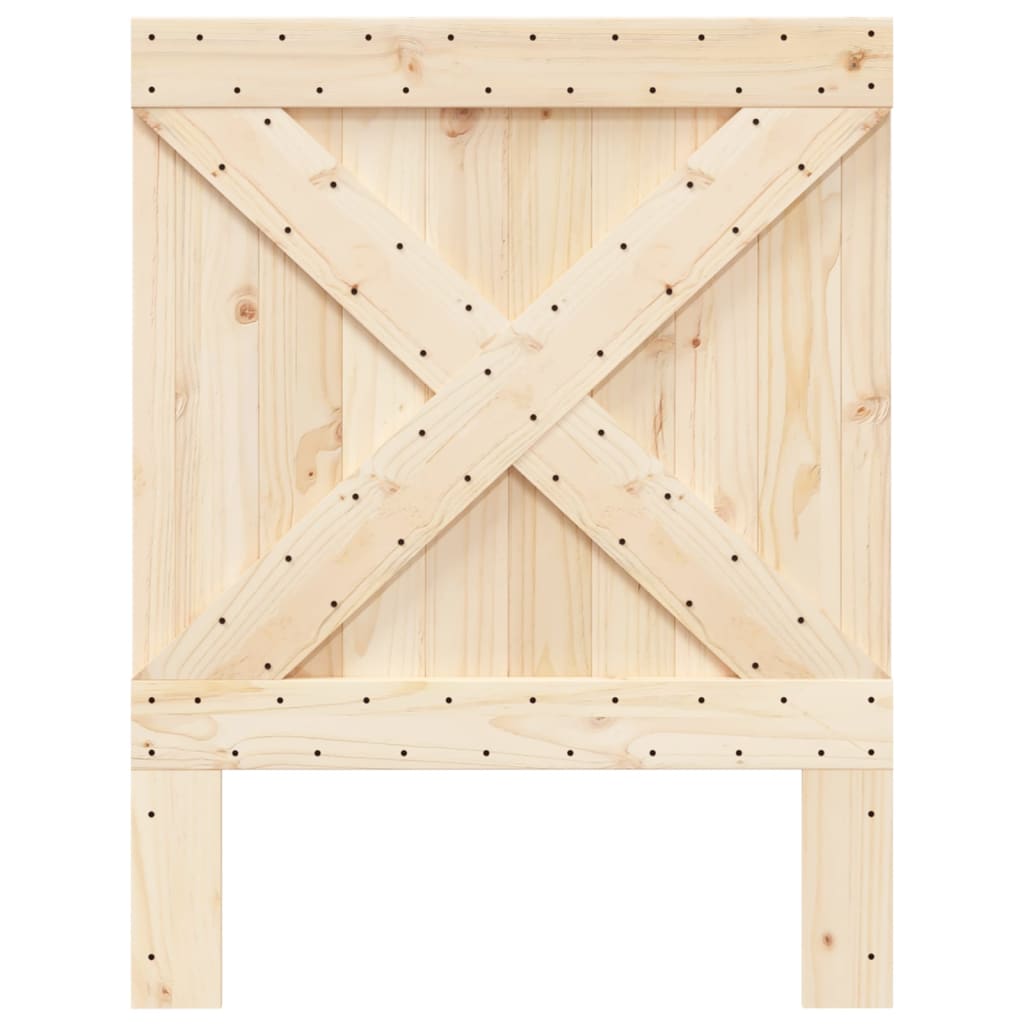 vidaXL Tăblie de pat, 80x104 cm, lemn masiv de pin