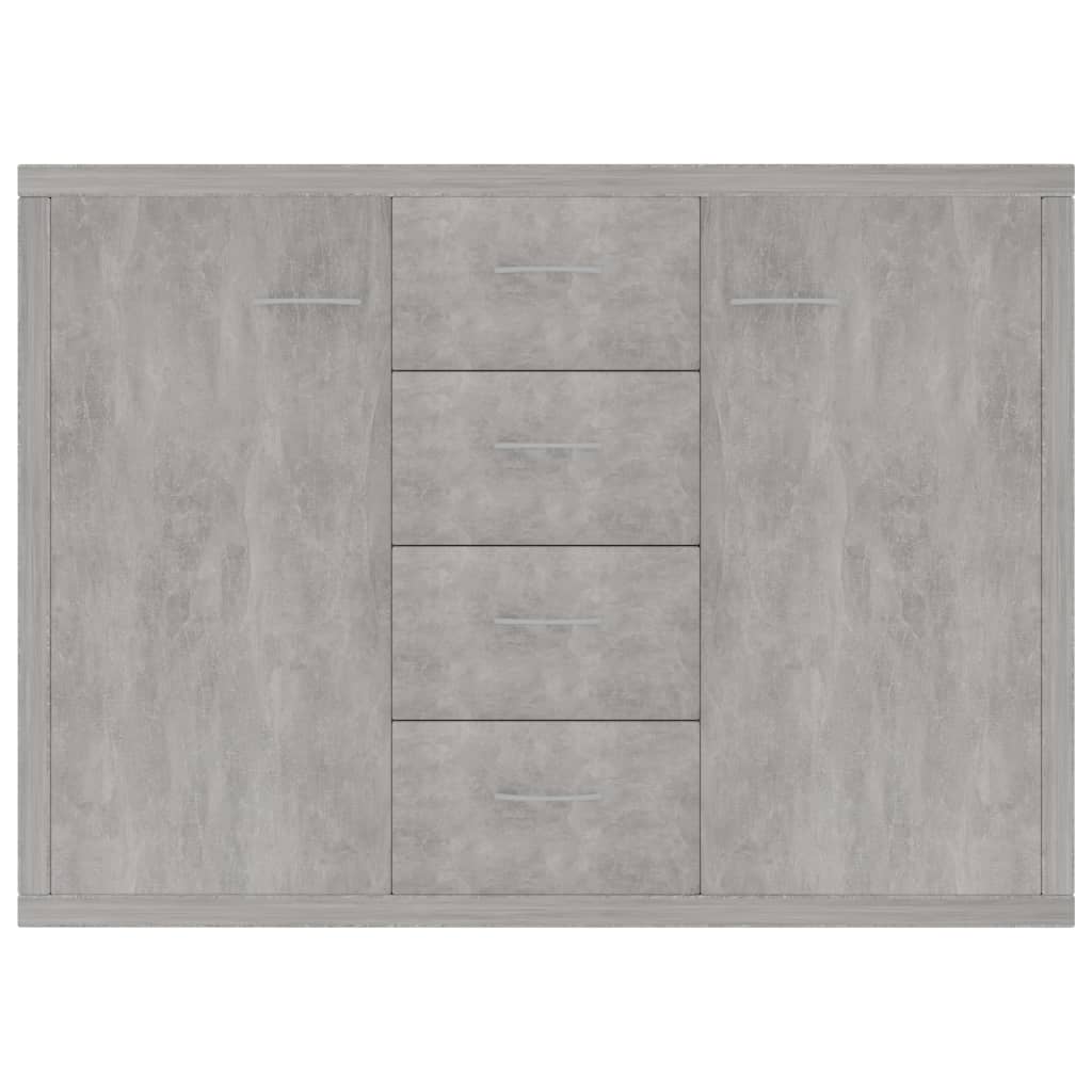 vidaXL Dulap, gri beton, 88x30x65 cm, lemn prelucrat