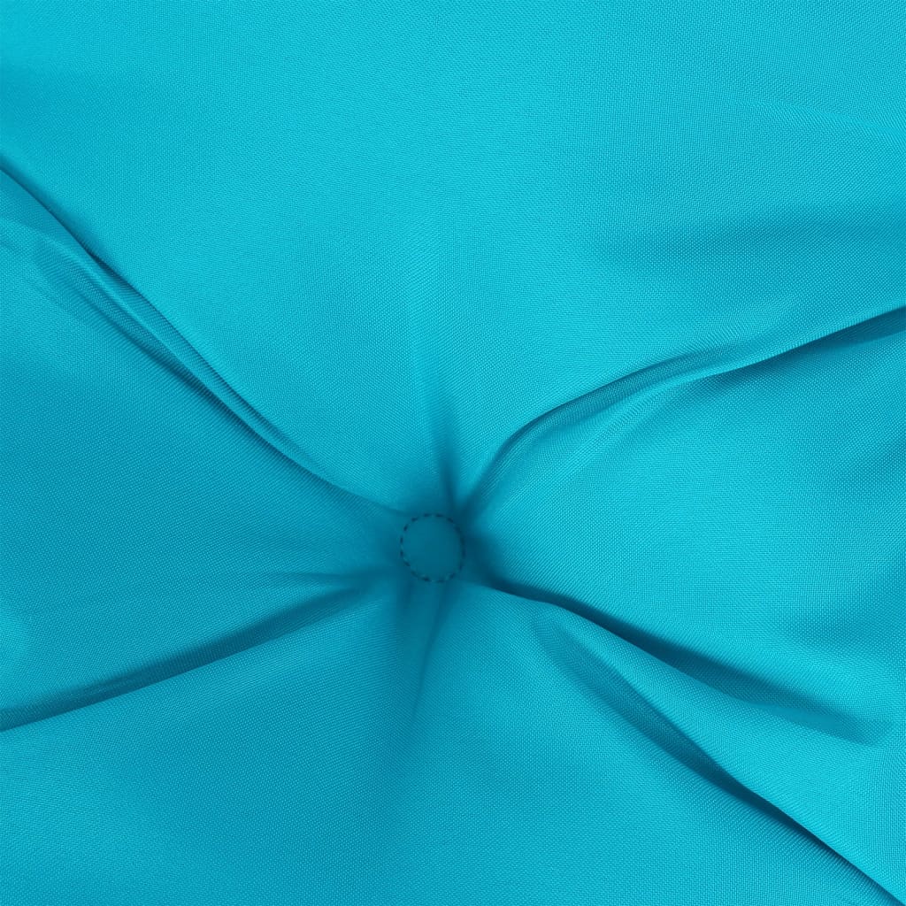 vidaXL Pernă de paleți, turcoaz, 70x70x12 cm, textil