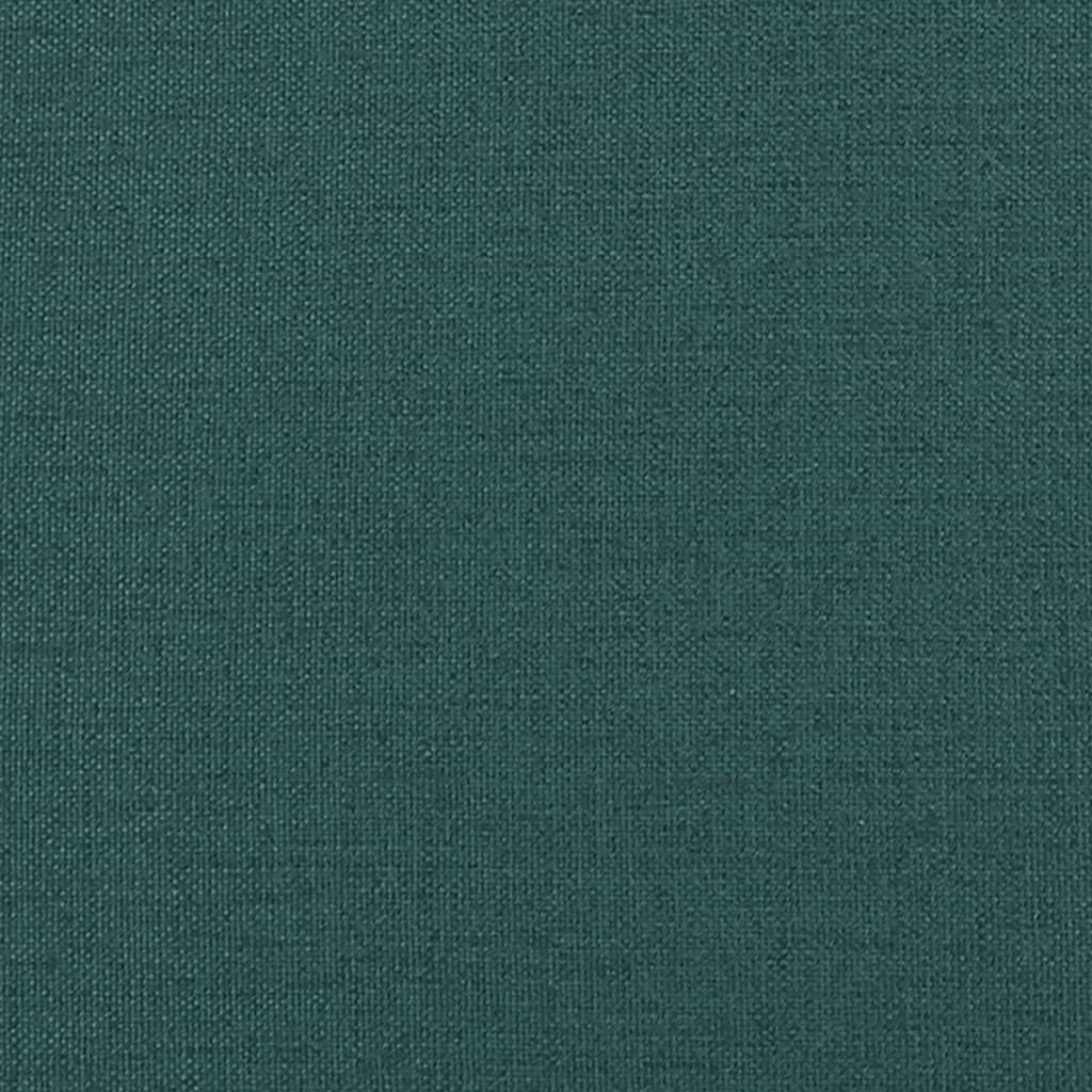 vidaXL Banchetă cu perne, verde închis, 113x64,5x75,5 cm, textil