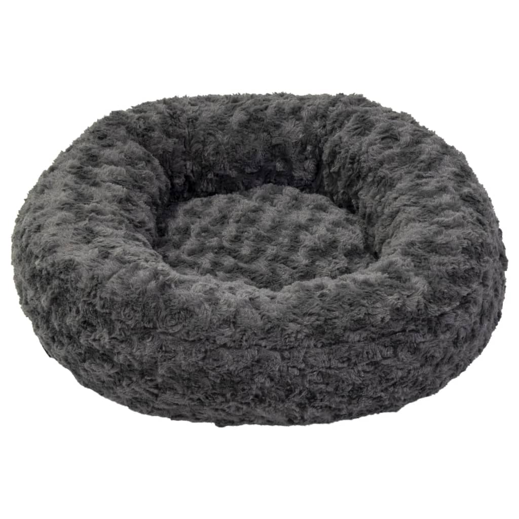 Jack and Vanilla Coș pentru animale Softy XS rosette gri 45x45x15 cm