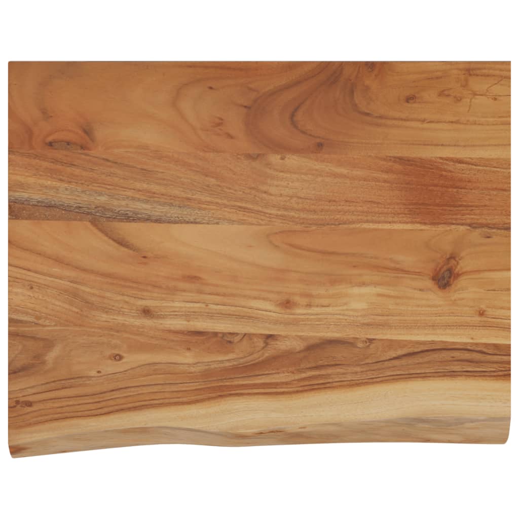 vidaXL Raft perete 50x40x2,5 cm dreptunghiular lemn acacia margine vie