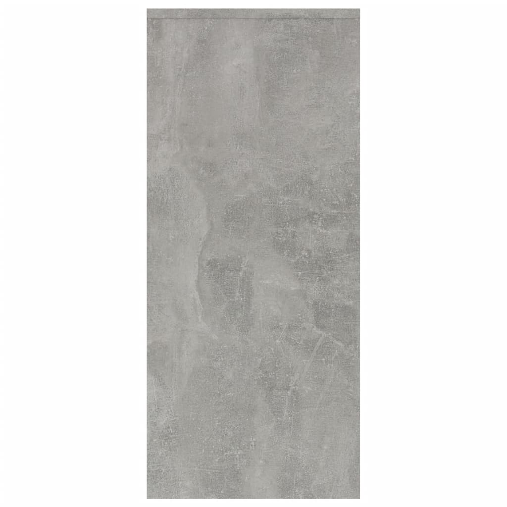 vidaXL Servantă, gri beton, 102x33x75 cm, lemn prelucrat