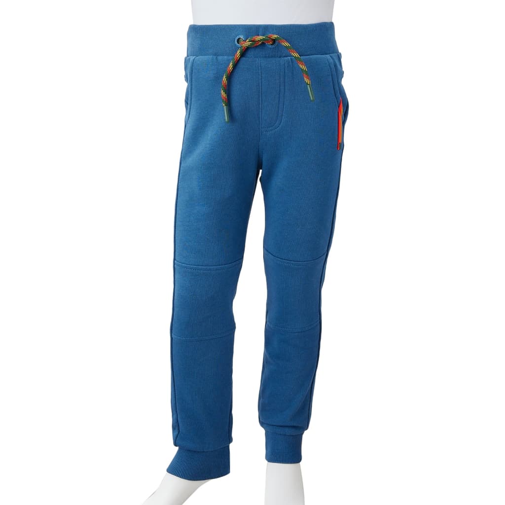 Pantaloni de trening pentru copii, albastru, 128