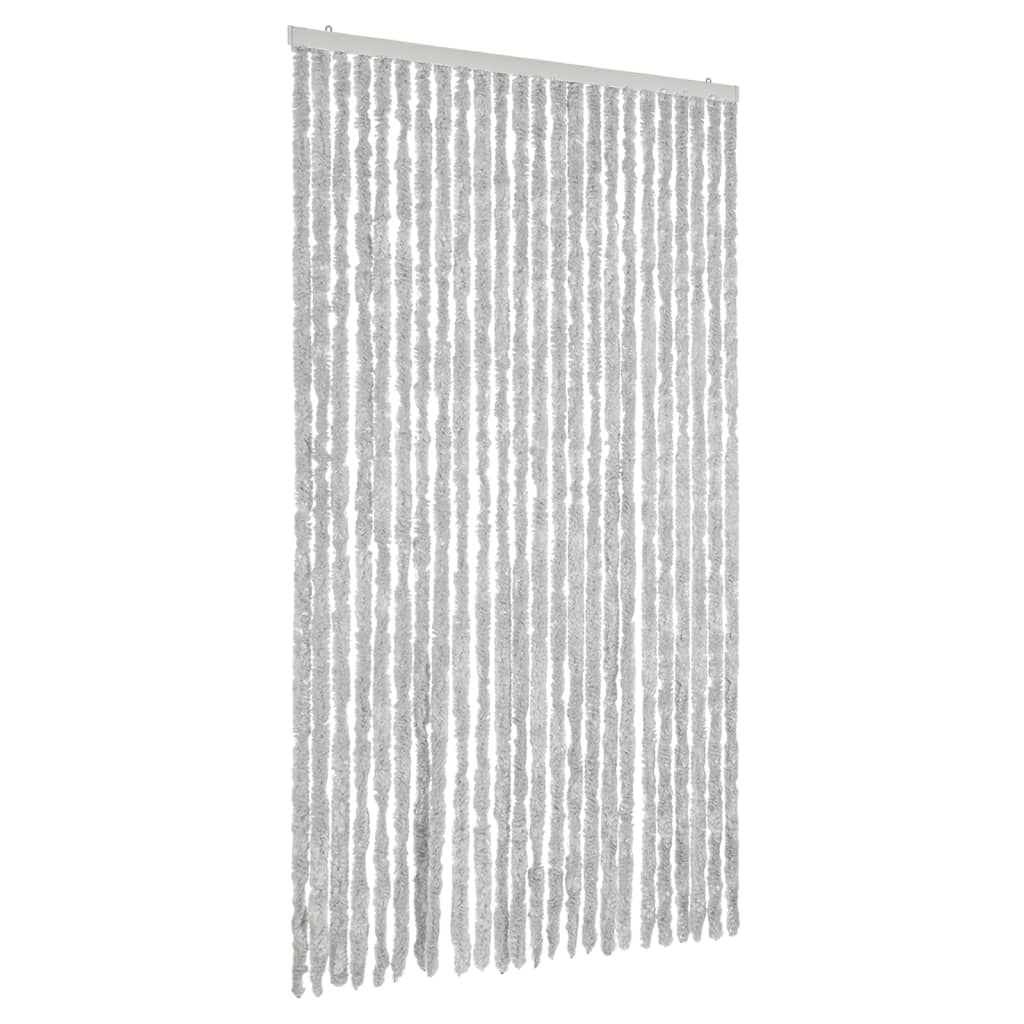 vidaXL Perdea pentru insecte, gri, 100x200 cm, chenille