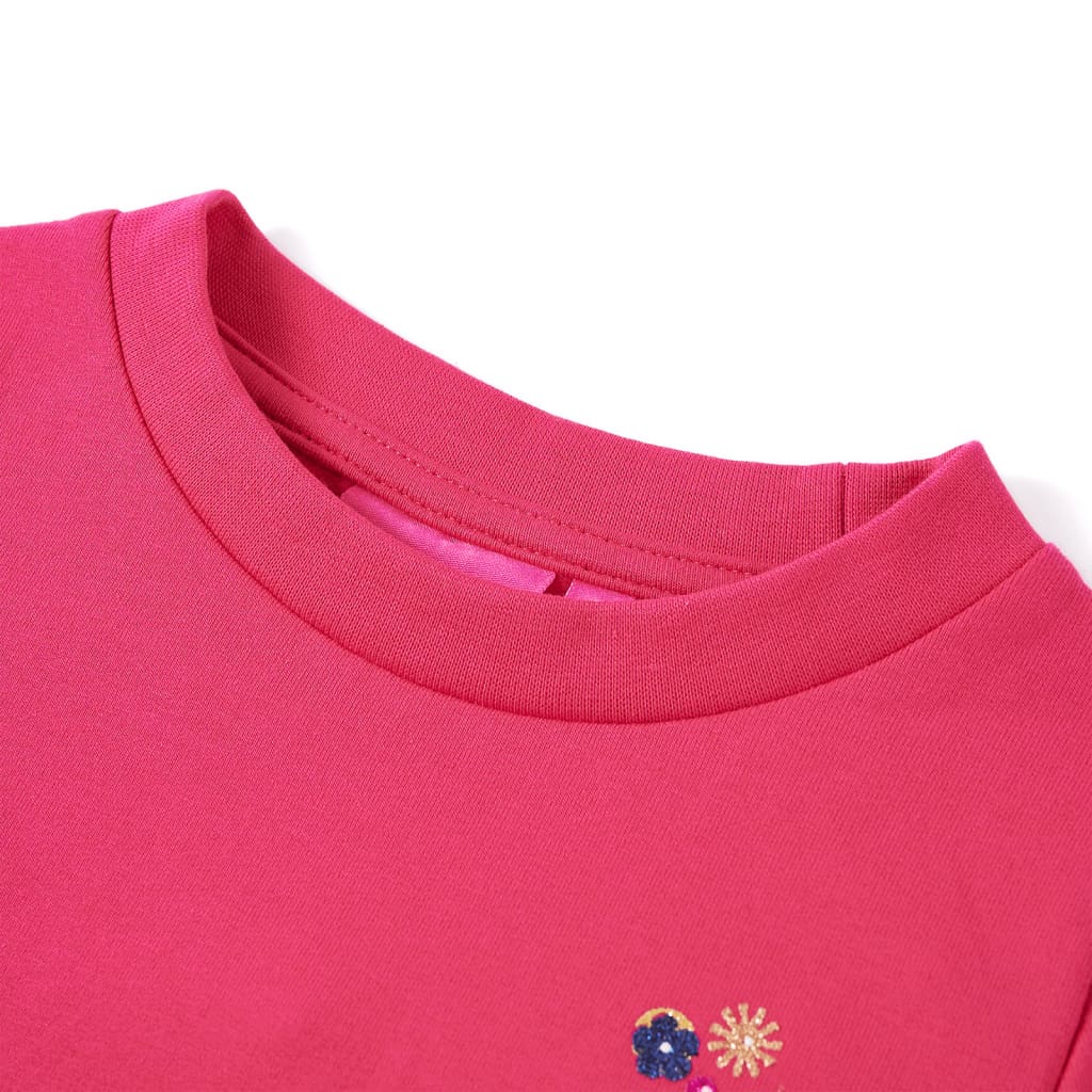 Bluzon pentru copii, roz aprins, 140