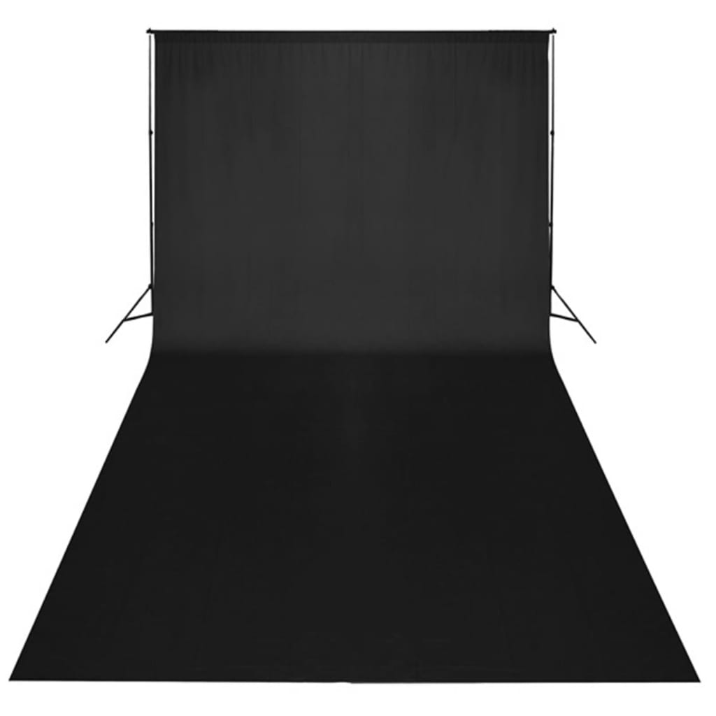 vidaXL Kit studio foto cu set de lumini, fundal și reflector