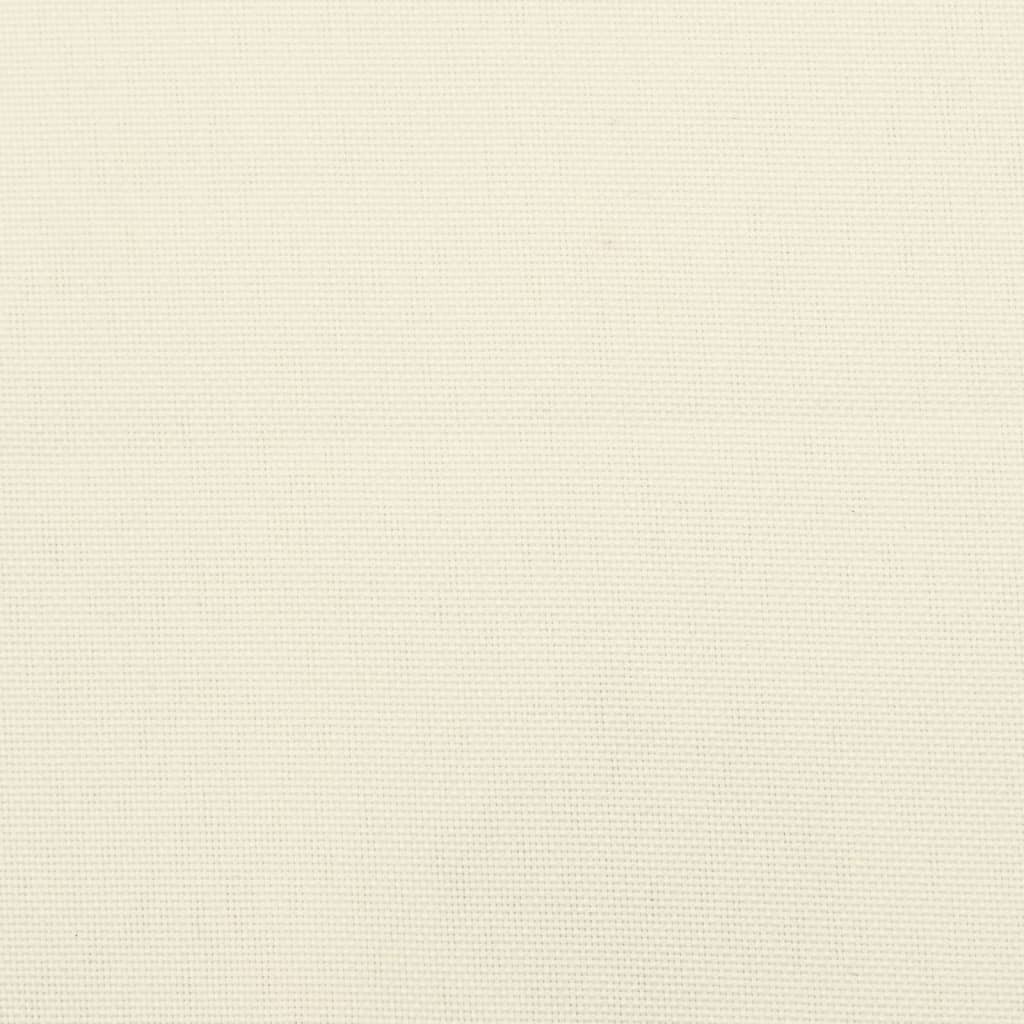vidaXL Pernă de șezlong, crem, (75+105) x 50 x 4 cm