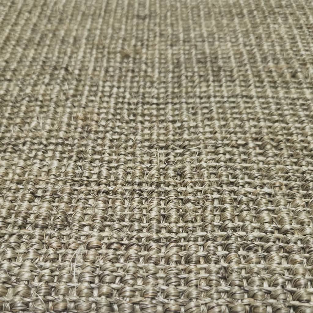 vidaXL Covor din sisal pentru stâlp de zgâriat, gri taupe, 66x350 cm