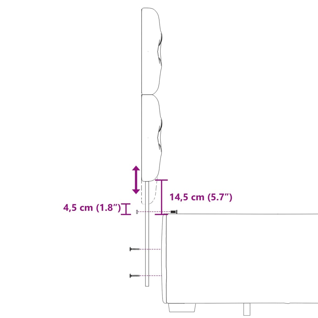 vidaXL Pat box spring cu saltea, gri deschis, 180x200 cm, catifea