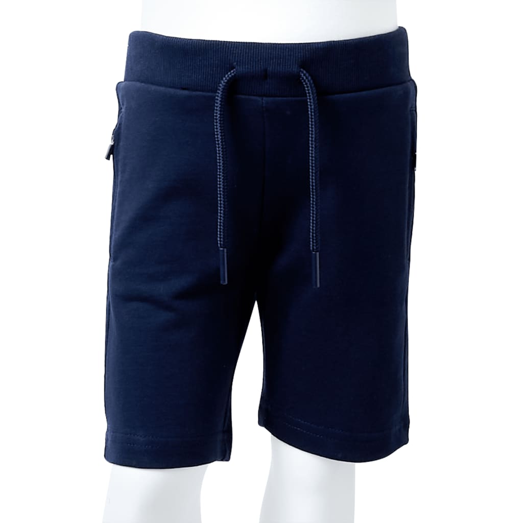 Pantaloni scurți pentru copii, bleumarin, 128
