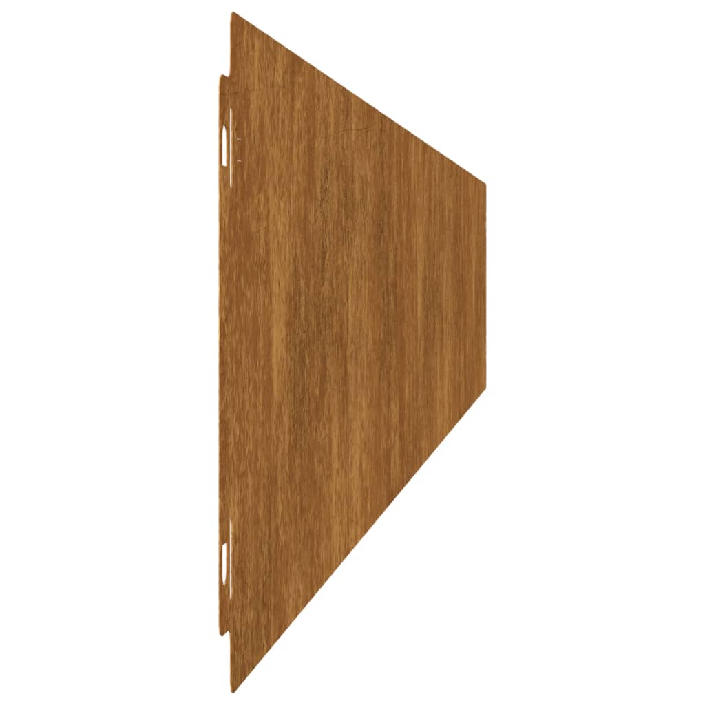 vidaXL Borduri de gazon 10 buc. 15x103 cm oțel Corten flexibil