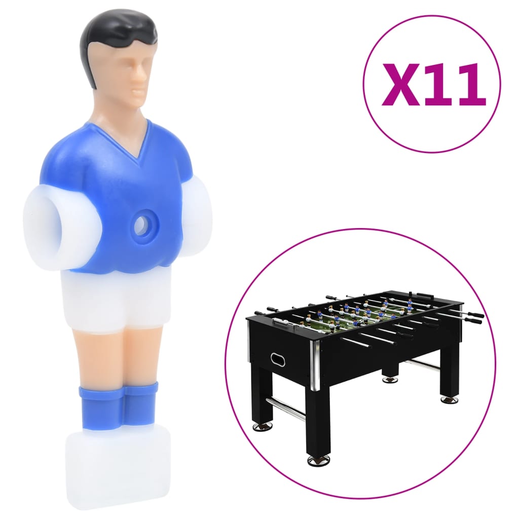 vidaXL Jucători de masă de fotbal pentru tijă de 12,7 mm, 22 buc.