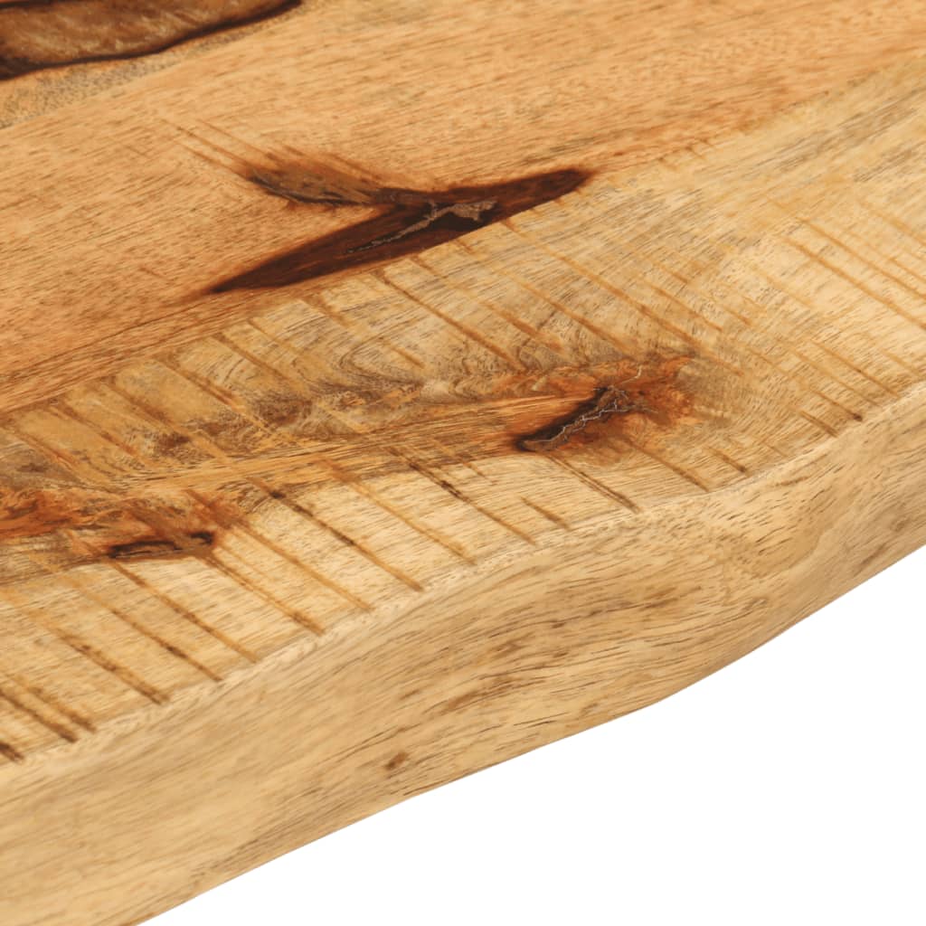 vidaXL Blat de masă margine naturală, 120x30x2,5 cm, lemn masiv mango