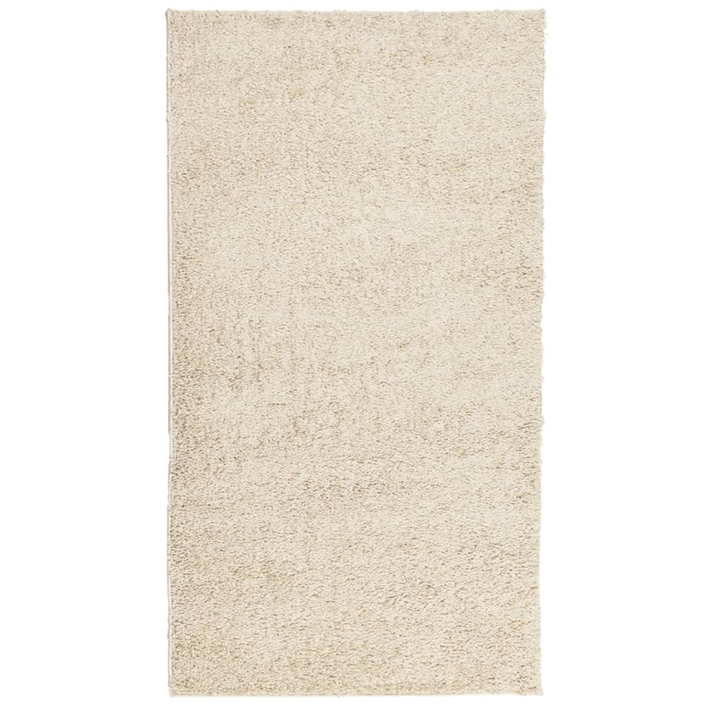 vidaXL Covor pufos "PAMPLONA" cu fire înalte, auriu modern, 60x110 cm