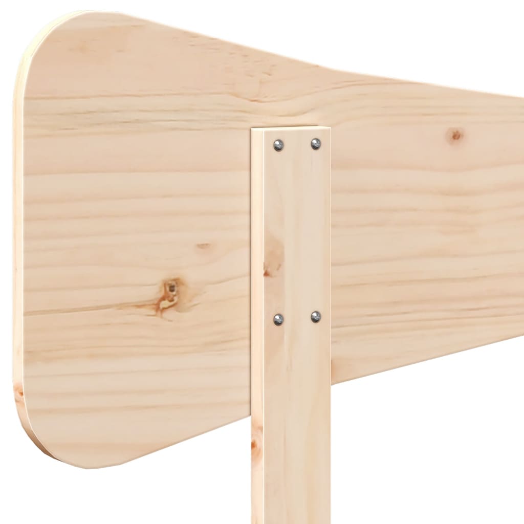 vidaXL Tăblie de pat, 120 cm, lemn masiv de pin