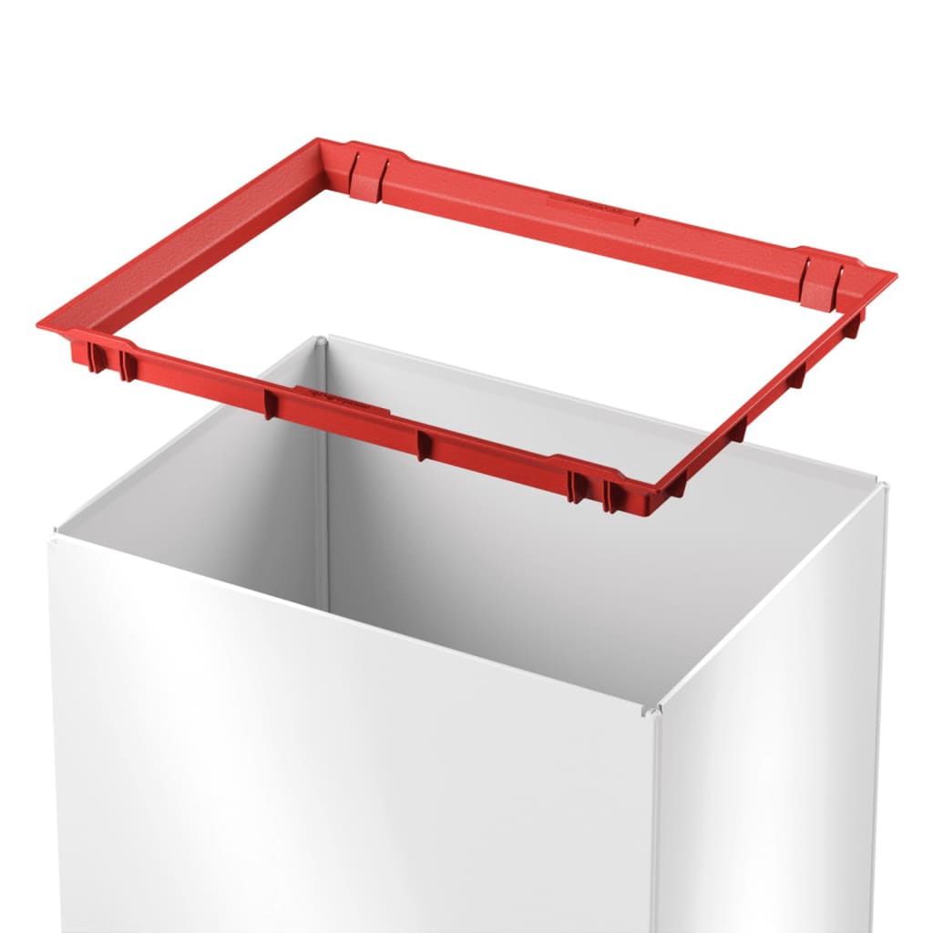 Hailo Coș de gunoi Big-Box Swing, mărime XL, alb, 52 L, 0860-231