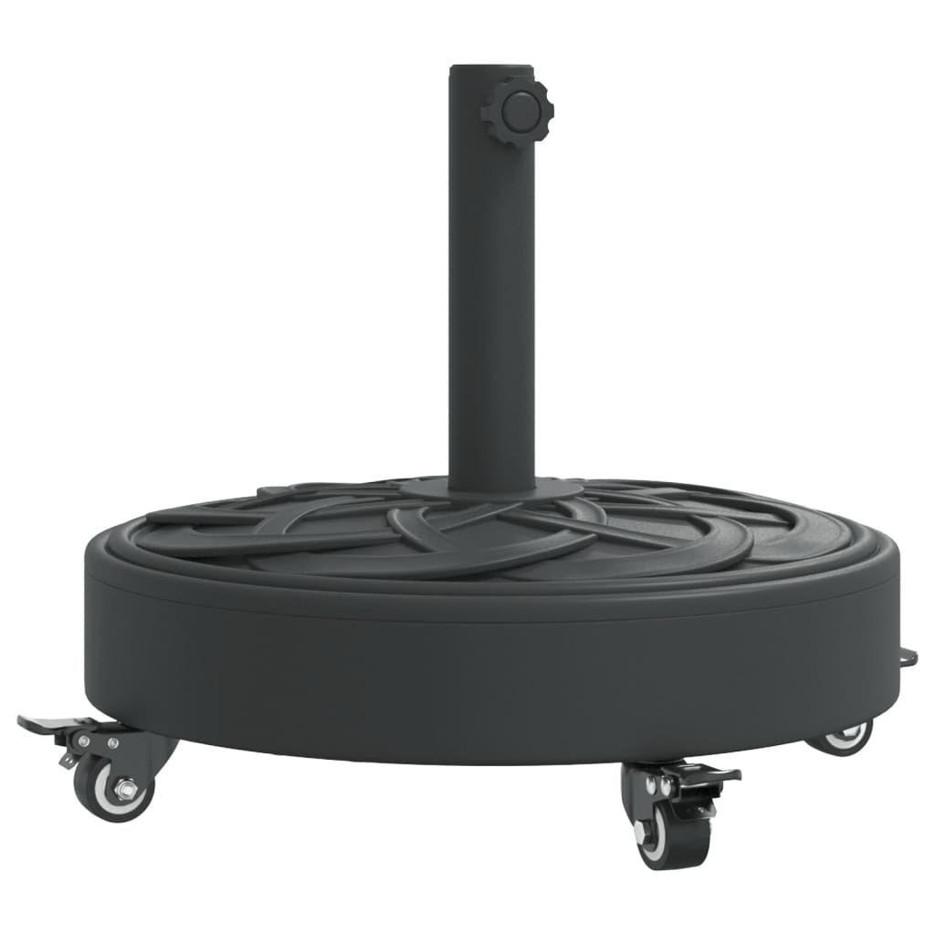 vidaXL Suport umbrelă pentru stâlpi Ø38 / 48 mm, 27 kg, rotund