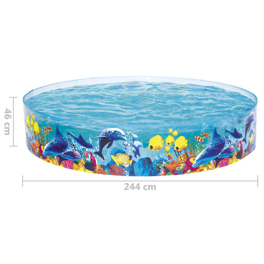 Bestway Piscină Fill 'N Fun Odyssey, 244x46 cm