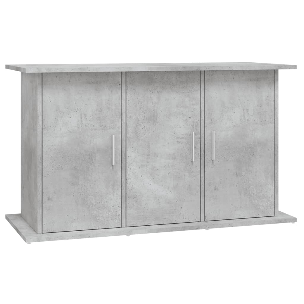vidaXL Suport acvariu, gri beton, 101x41x58 cm, lemn prelucrat