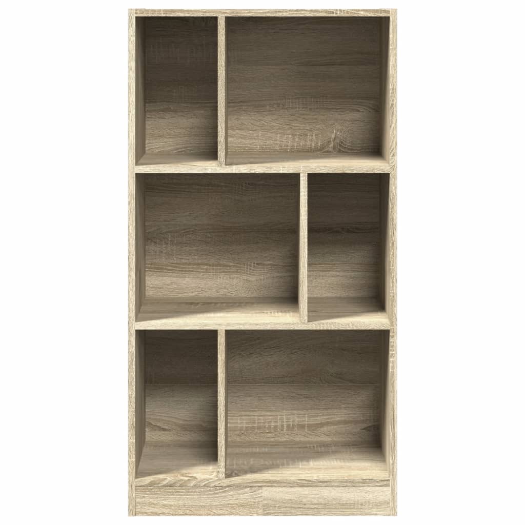 vidaXL Bibliotecă, stejar sonoma, 57x28,5x107,5 cm, lemn prelucrat