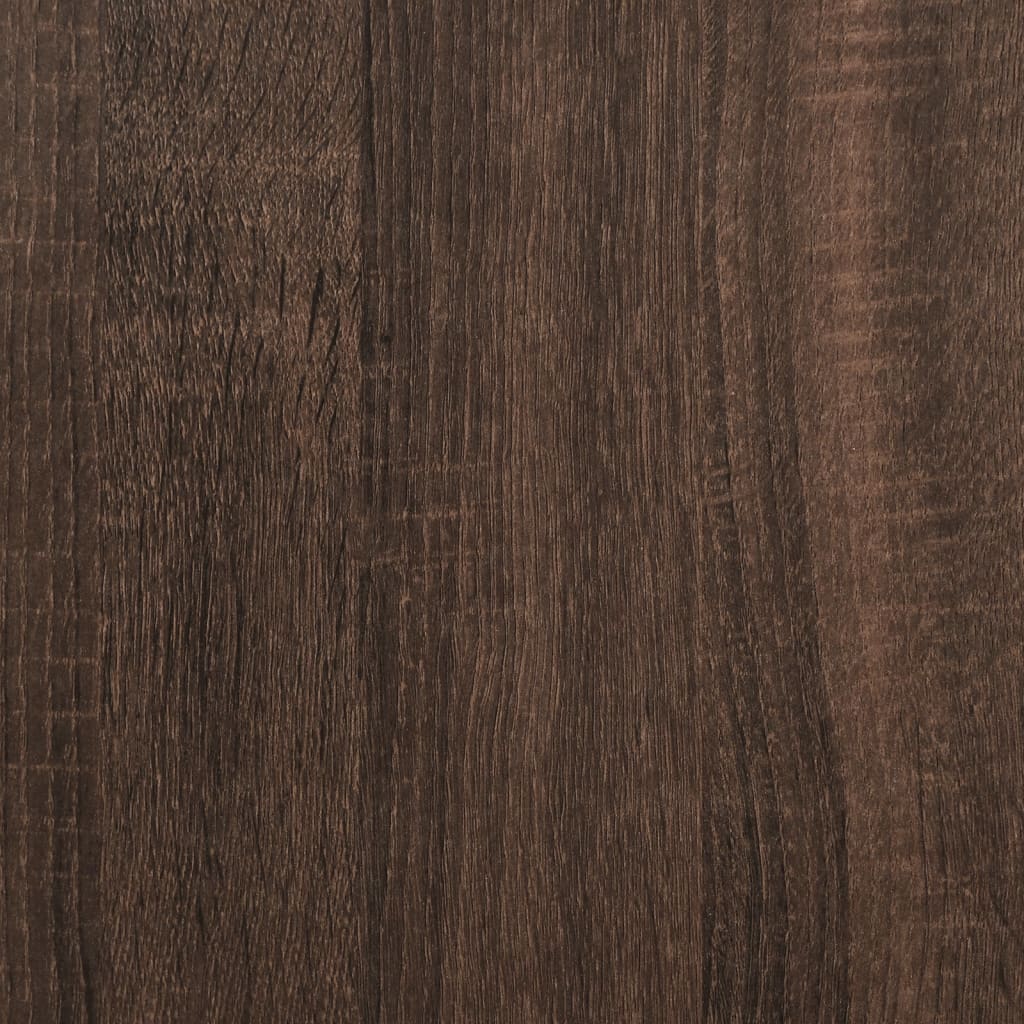 vidaXL Servantă, stejar maro, 59x39x80 cm, lemn compozit