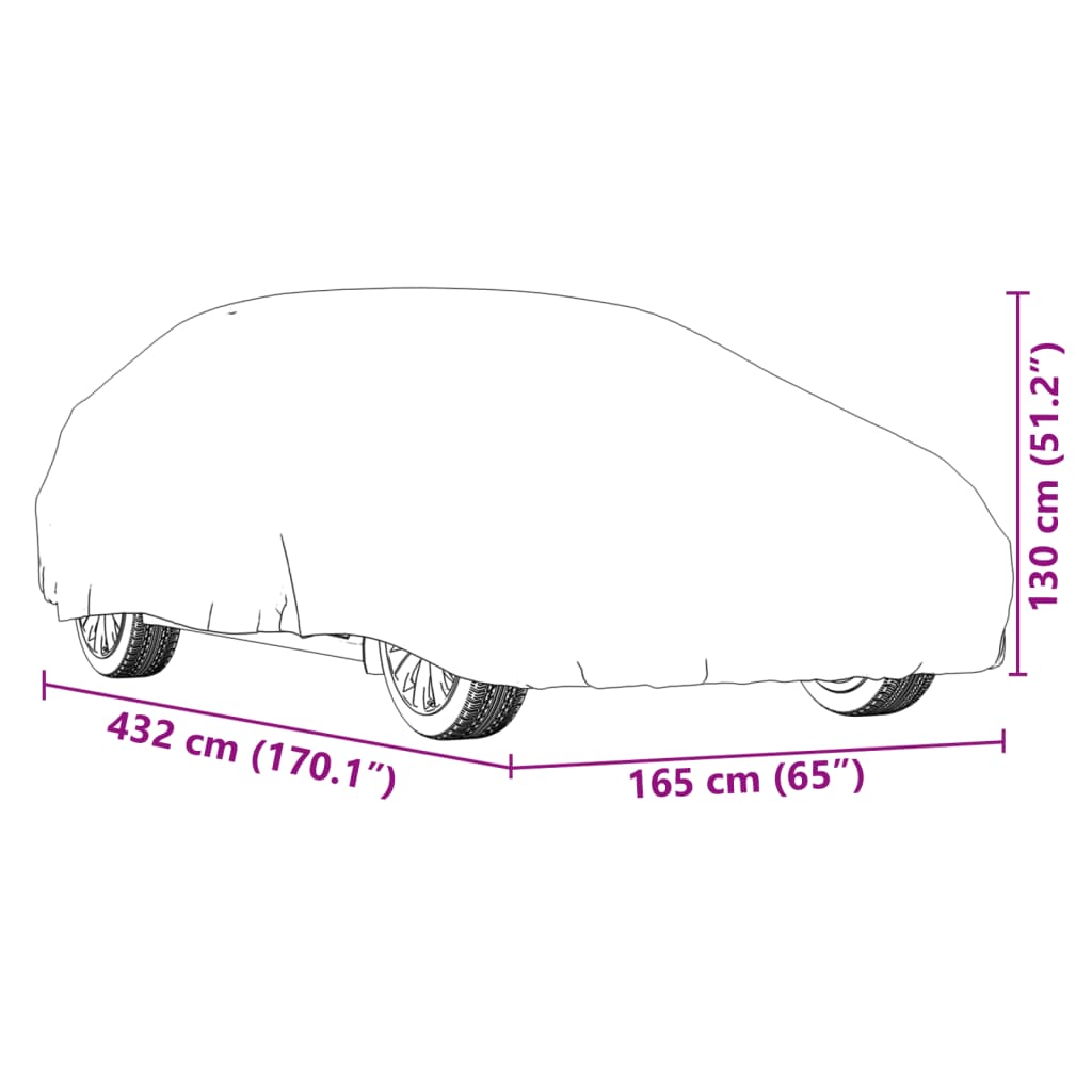 vidaXL Husă auto pentru Sedan, curele cu cataramă, complet, argintiu M