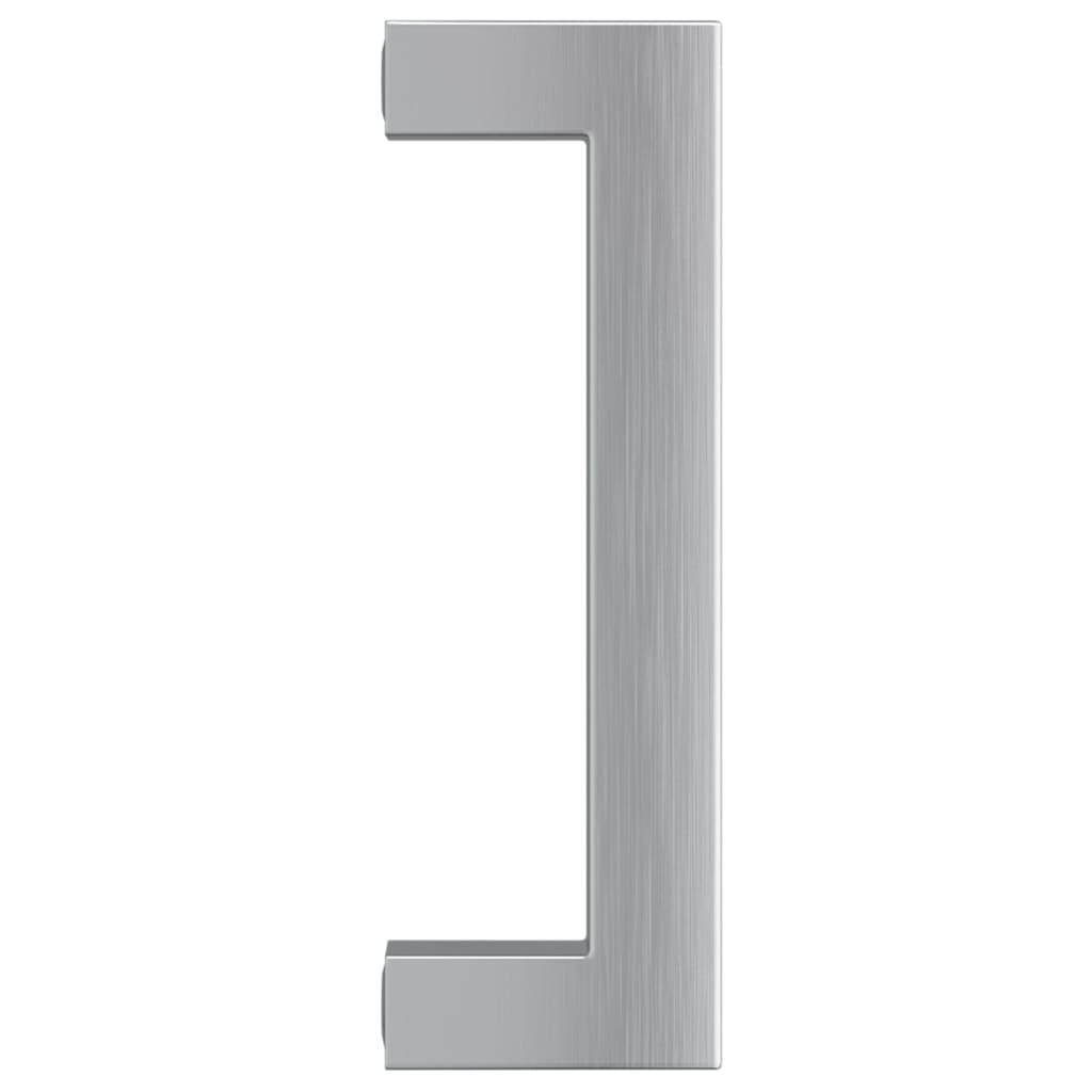 vidaXL Mânere de dulap, 10 buc., argintiu, 96 mm, oțel inoxidabil